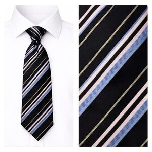 Diviovanni Brothers Silk Tie Striped Quiet Luxury Old Money Formal Career New